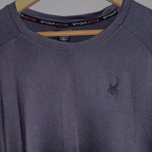 Spyder Short Sleeve Gray Performance Tee